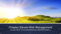 11 -Chapter Eleven-Project Risk management.pptx
